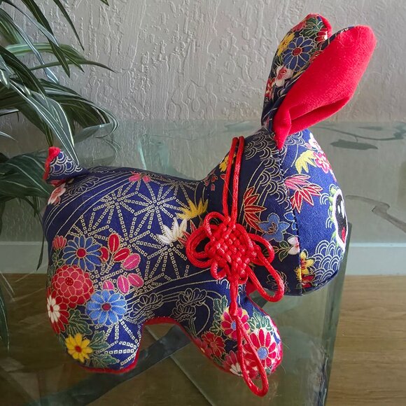 Plush Asian Rabbit - Picture 2 of 4